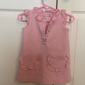 Pink, 12-18 month, Janie and Jack dress with bloomers.
